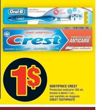 Super C Dentifrice Crest offer
