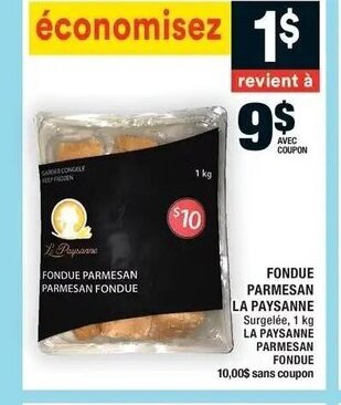 Super C Fondue Parmesan offer