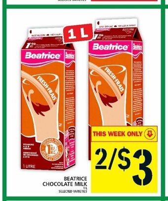 Food Basics Beatrice Chocolate Milk offer
