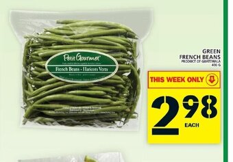 Food Basics Green French Beans offer