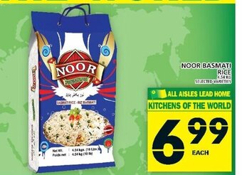Food Basics Noor Basmati Rice offer