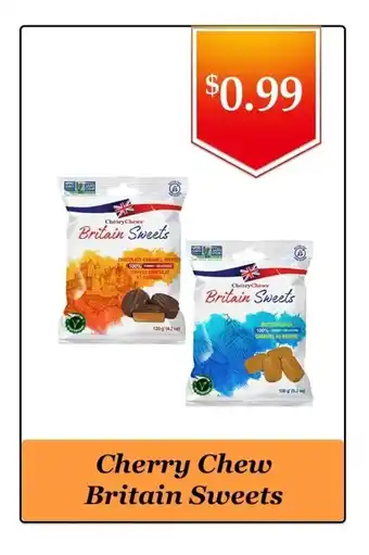 Cherry Chew Britain Sweets