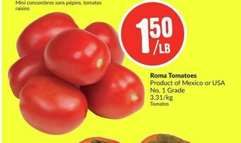 FreshCo Roma Tomatoes offer