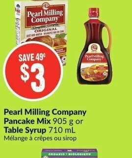 FreshCo Pearl Milling Company Pancake Mix offer