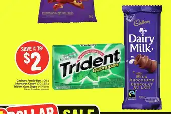FreshCo Cadburry Family Bars offer