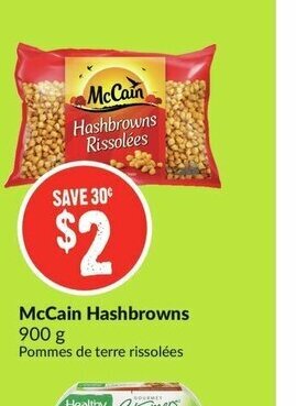 FreshCo McCain Hashbrowns offer