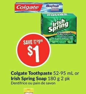 FreshCo Colgate Toothpaste offer