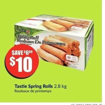 FreshCo Tastie Spring Rolls offer
