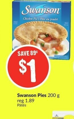 FreshCo Swanson Pies offer