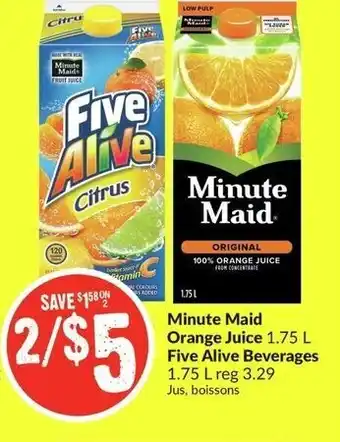 FreshCo Minute Maid offer