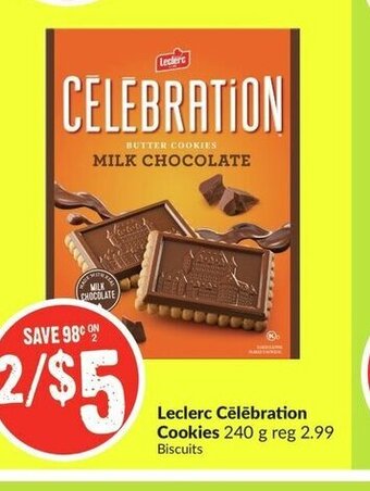 FreshCo Leclerc Célébration Cookies offer