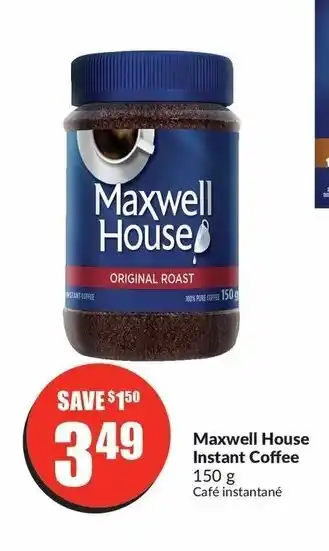 FreshCo Maxwell House Instant Coffee offer
