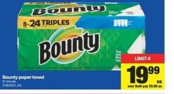 Real Canadian Superstore Bounty Paper Towel offer