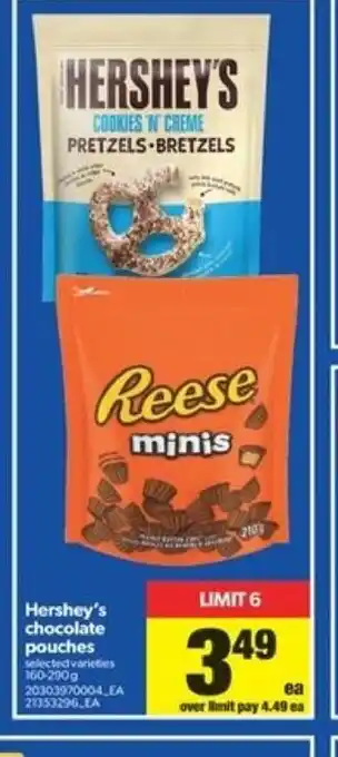 Real Canadian Superstore Hershey's Chocolate offer