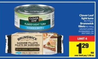 Real Canadian Superstore Clover Leaf Light Tuna offer