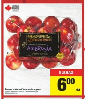 Real Canadian Superstore Farmer's Market Ambrosia Apples offer
