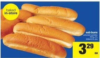 Real Canadian Superstore Sub Buns offer