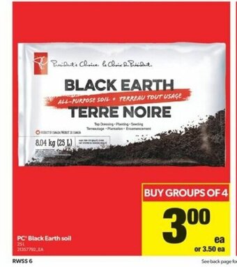 Real Canadian Superstore PC Black Earth Soil offer