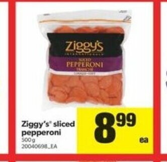 Real Canadian Superstore Ziggy's Sliced Pepperoni offer