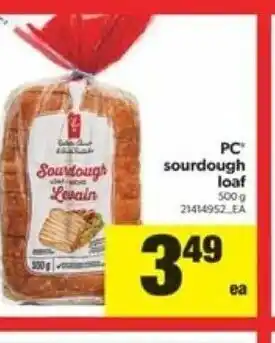 PC Sourdough Loaf