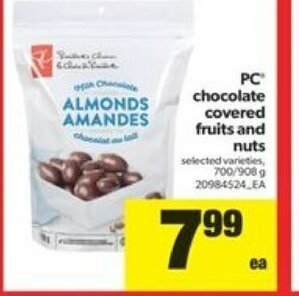 Real Canadian Superstore PC Chocolate Covered Fruits and Nuts offer