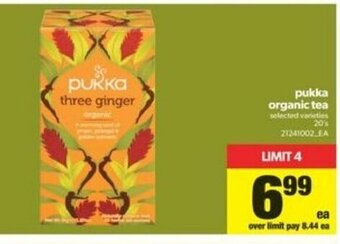 Real Canadian Superstore Pukka Organic Tea offer