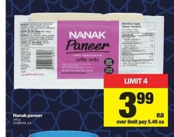 Real Canadian Superstore Nanak Paneer offer