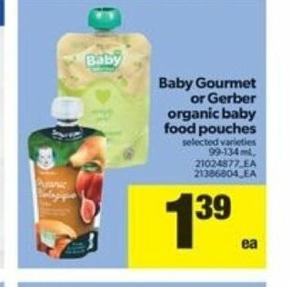 Real Canadian Superstore Baby Gourmet or Gerber offer