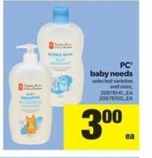 Real Canadian Superstore PC Baby Needs offer