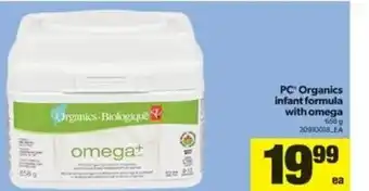 Real Canadian Superstore PC Organics Infant Formula offer