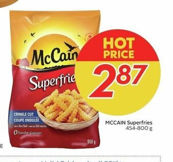Sobeys Mccain Superfries offer