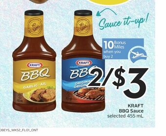 Sobeys Kraft BBQ Sauce offer