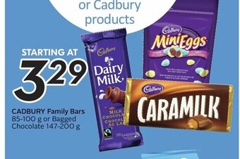 Sobeys Cadbury Family Bars offer