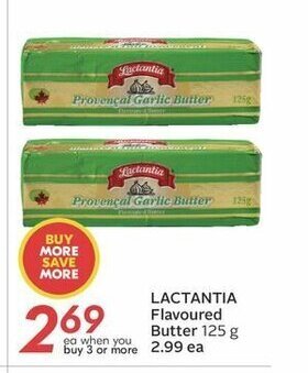 Sobeys Lactantia Flavoured Butter offer
