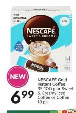Sobeys Nescafé Gold Instant Coffee offer