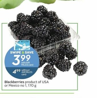 Sobeys Blackberries offer