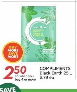 Sobeys Compliments Black Earth offer