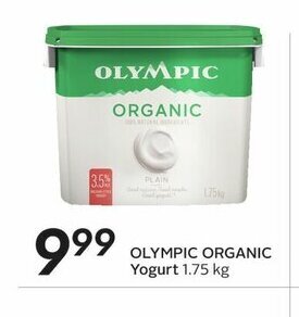 Sobeys OLYMPIC ORGANIC Yogurt offer