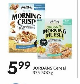 Sobeys Jordans Cereal offer