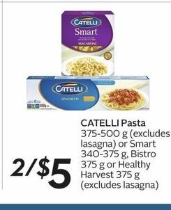 Sobeys Catelli Pasta offer