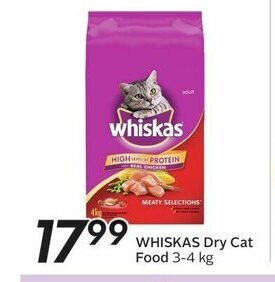 Sobeys Whiskas Dry Cat Food offer