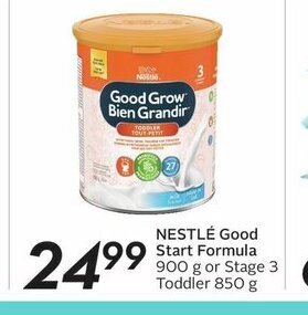 Sobeys Nestlé Good Start Formula offer