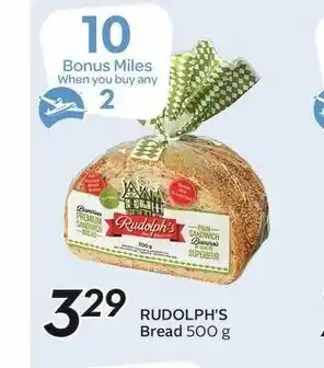 Sobeys Rudolph's Bread offer