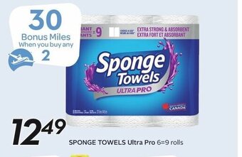 Sobeys Sponge Towels Ultra Pro offer