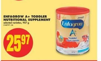 No Frills Enfagrow A+ Toddler Nutritional Supplement offer