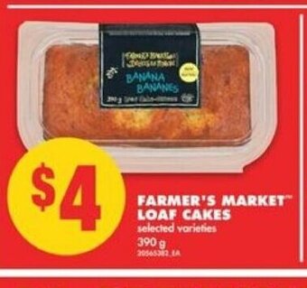 No Frills Farmer's Market Loaf Cakes offer