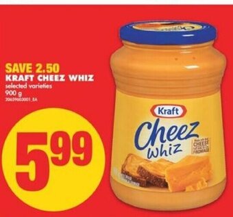 No Frills Kraft cheez whiz offer