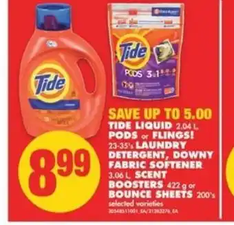 No Frills Tide liquid Pods or Flings! offer