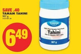 No Frills Tamam tahini offer