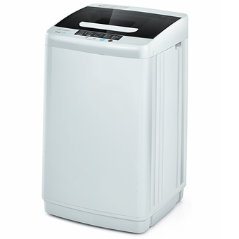 Best Buy Costway Portable Full-Automatic Laundry Washing Machine 8.8lbs Spin Washer W/ Drain Pump offer